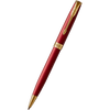 Parker Sonnet Ballpoint Pen - Red Lacquer - Gold Trim - Pen Boutique Ltd