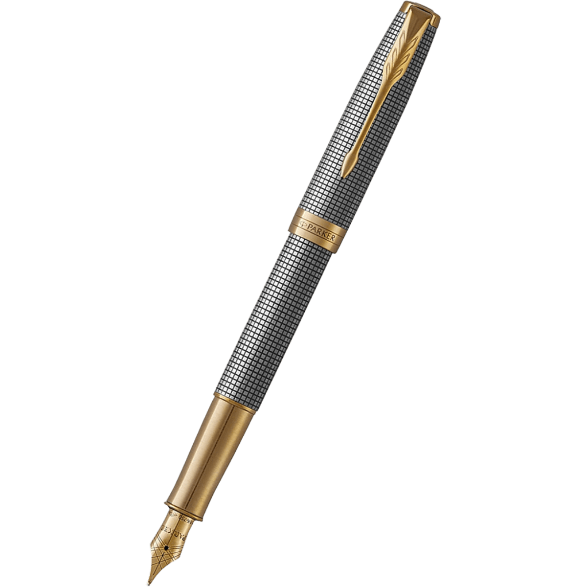 Parker Sonnet Fountain Pen - Prestige Cisele - Gold Trim - 18K Nib - Pen Boutique Ltd