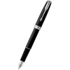 Parker Sonnet Fountain Pen - Matte Black - Chrome Trim - Pen Boutique Ltd