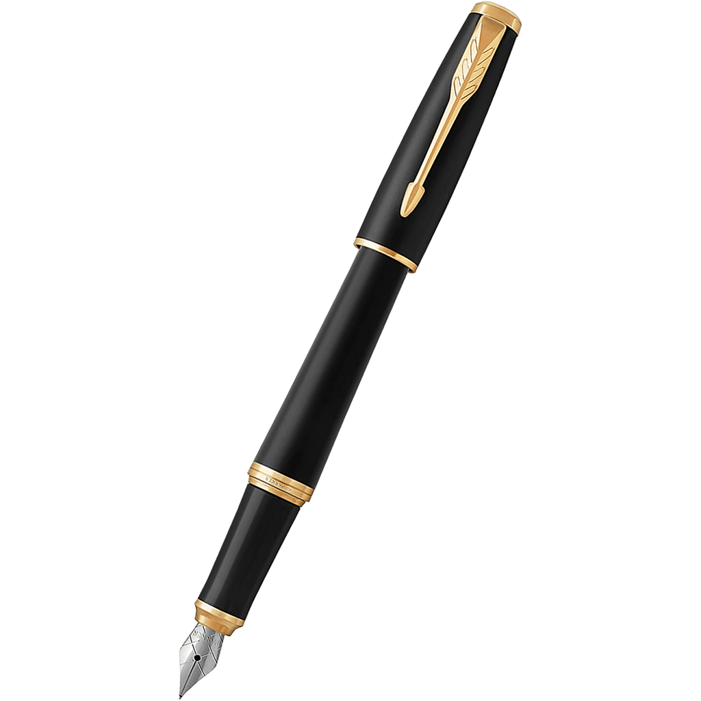 Parker Urban Muted Black with Gold Trim Fountain Pen - Pen Boutique Ltd