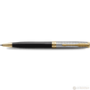 Parker Sonnet Premium Refresh Ballpoint Pen - Metal & Black - Gold Trim - Pen Boutique Ltd