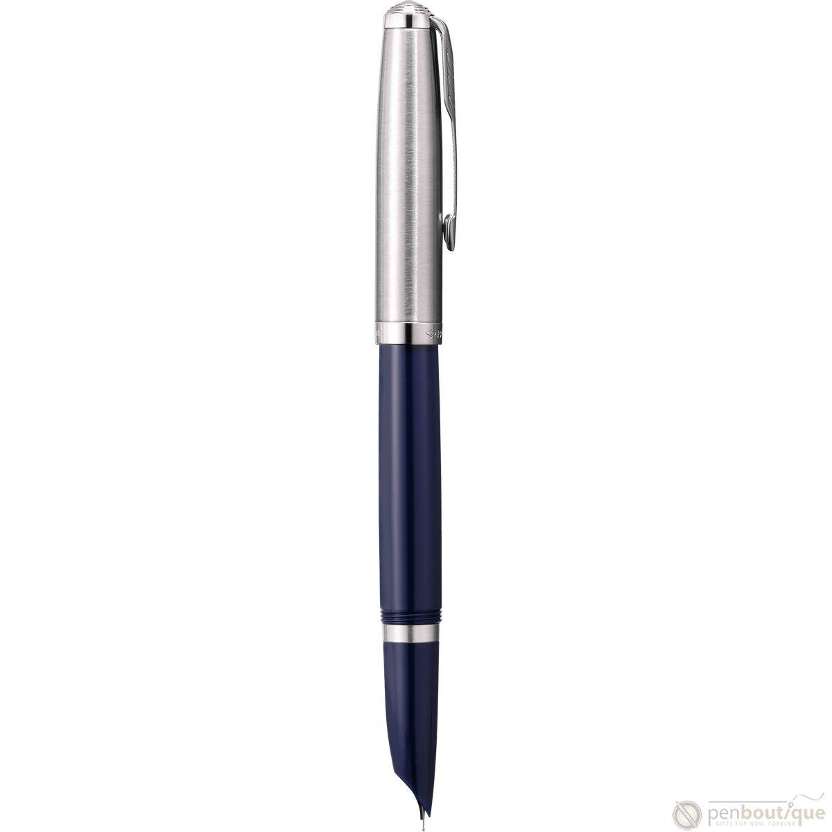 Parker 51 Next Generation Fountain Pen - Midnight Blue - Chrome Trim - Pen Boutique Ltd