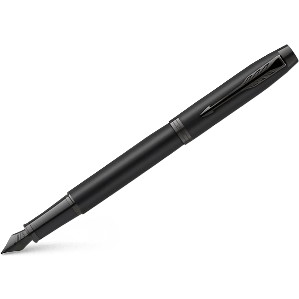 Parker IM Fountain Pen - Achromatic Matte Black - Pen Boutique Ltd