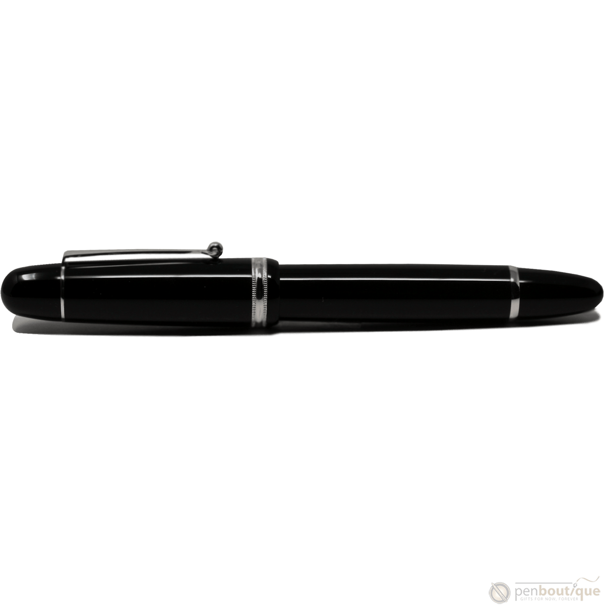 Penlux Masterpiece Grande Fountain Pen - Black - Pen Boutique Ltd