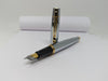Sheaffer 300 Fountain Pen - Gold Plated Trim - Chrome - Stainless Steel - Pen Boutique Ltd
