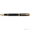 Parker IM Rollerball Pen - Black - Gold Trim - Pen Boutique Ltd
