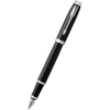 Parker IM Fountain Pen - Black - Chrome Trim - Pen Boutique Ltd