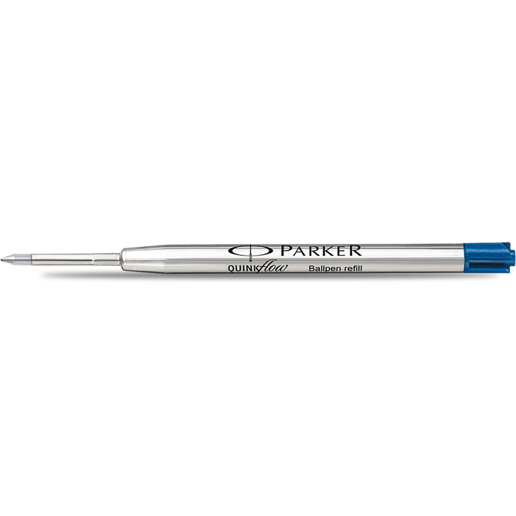 Parker QuinkFlow Ballpoint Refill - Blue - Medium - Pen Boutique Ltd