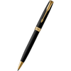 Parker Sonnet Ballpoint Pen - Matte Black - Gold Trim - Pen Boutique Ltd