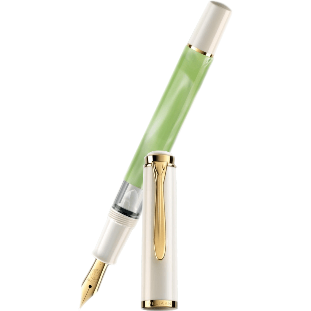 Pelikan Tradition Fountain Pen - M200 Pastel Green - Pen Boutique Ltd