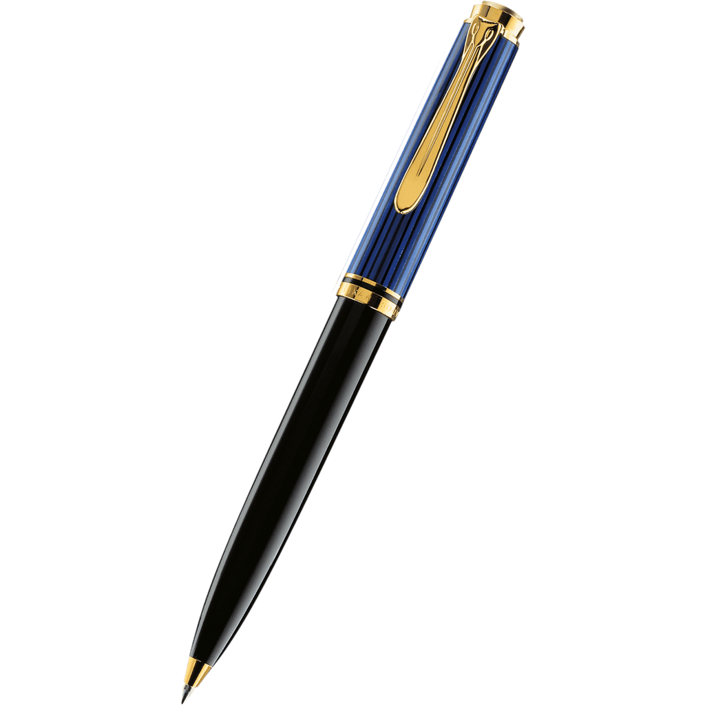 Pelikan Souveran Ballpoint Pen - K600 Black/Blue - Pen Boutique Ltd