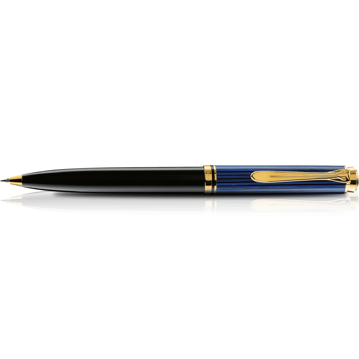 Pelikan Souveran Ballpoint Pen - K600 Black/Blue - Pen Boutique Ltd