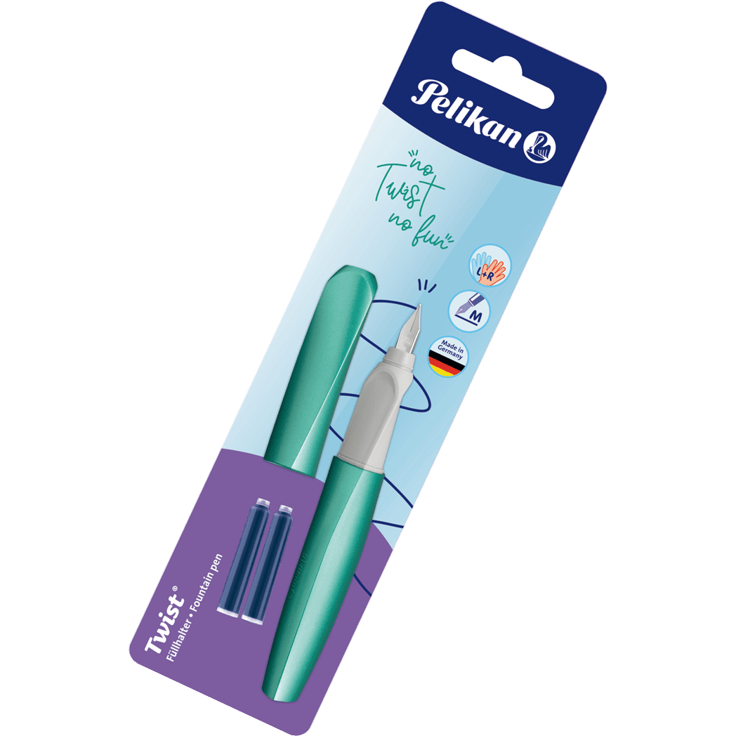 Pelikan Twist Fountain Pen - Medium (Blister Card) - Pen Boutique Ltd