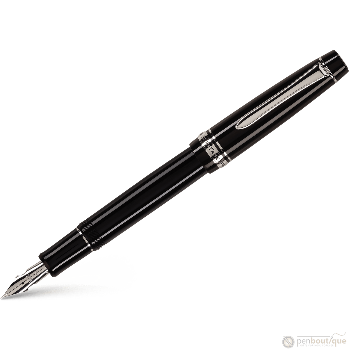 Pilot Custom Heritage 912 Fountain Pen - Black - Pen Boutique Ltd