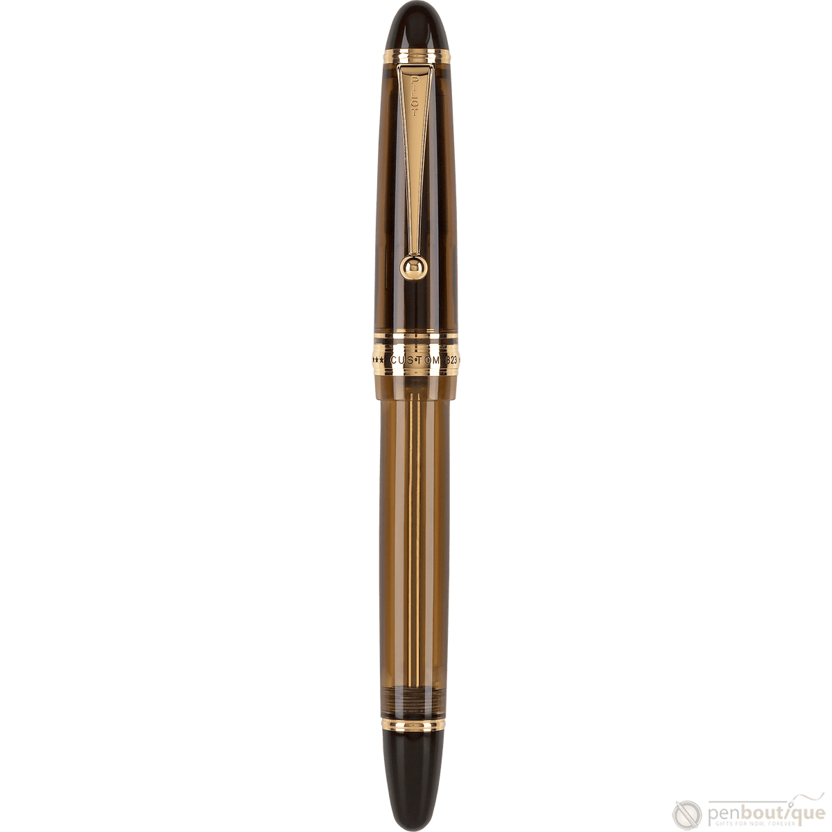 Pilot Custom 823 Fountain Pen - Amber - Pen Boutique Ltd