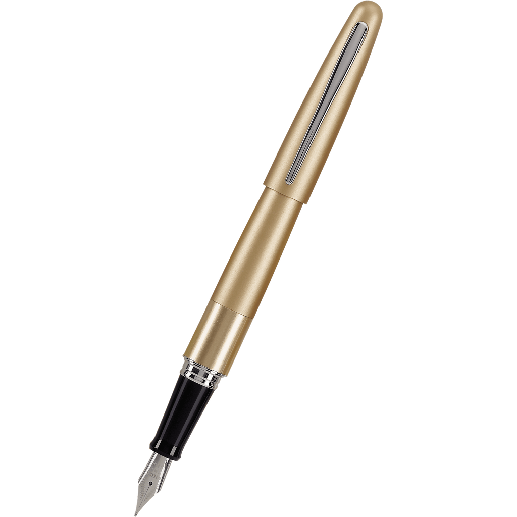 Pilot Fountain Pen - MR Collection - Plain Gold - Pen Boutique Ltd