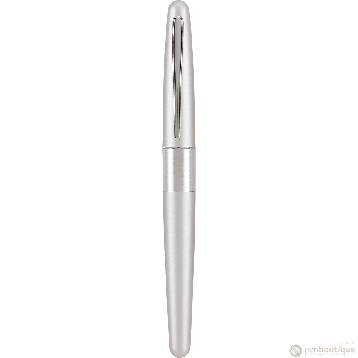 Pilot Fountain Pen - MR Collection - Plain Silver - Pen Boutique Ltd