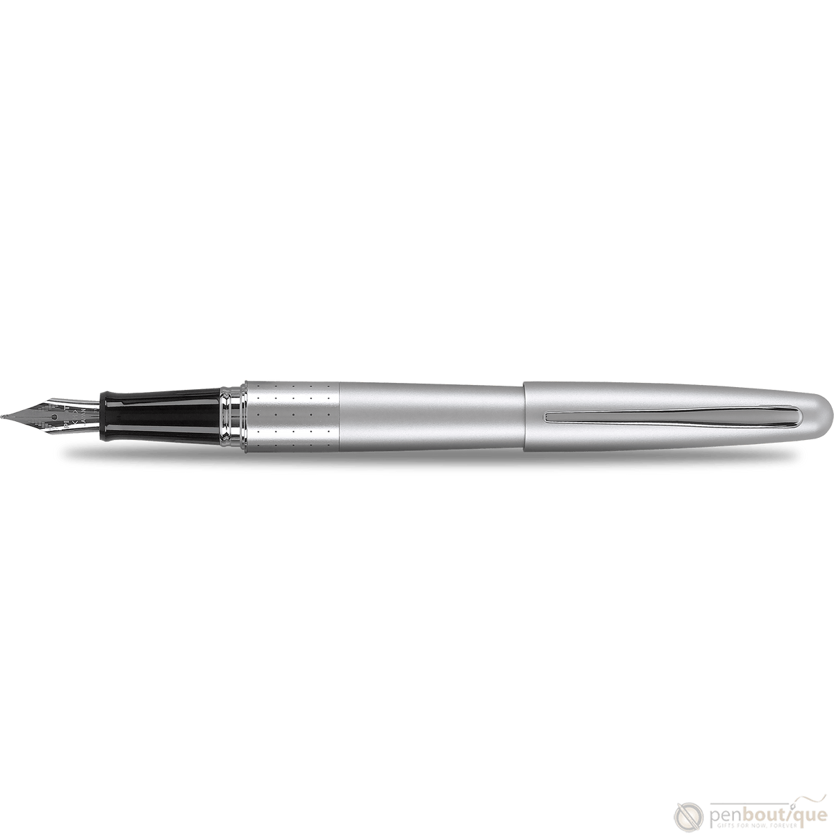 Pilot Fountain Pen - MR Collection - Silver Dots - Medium - Pen Boutique Ltd