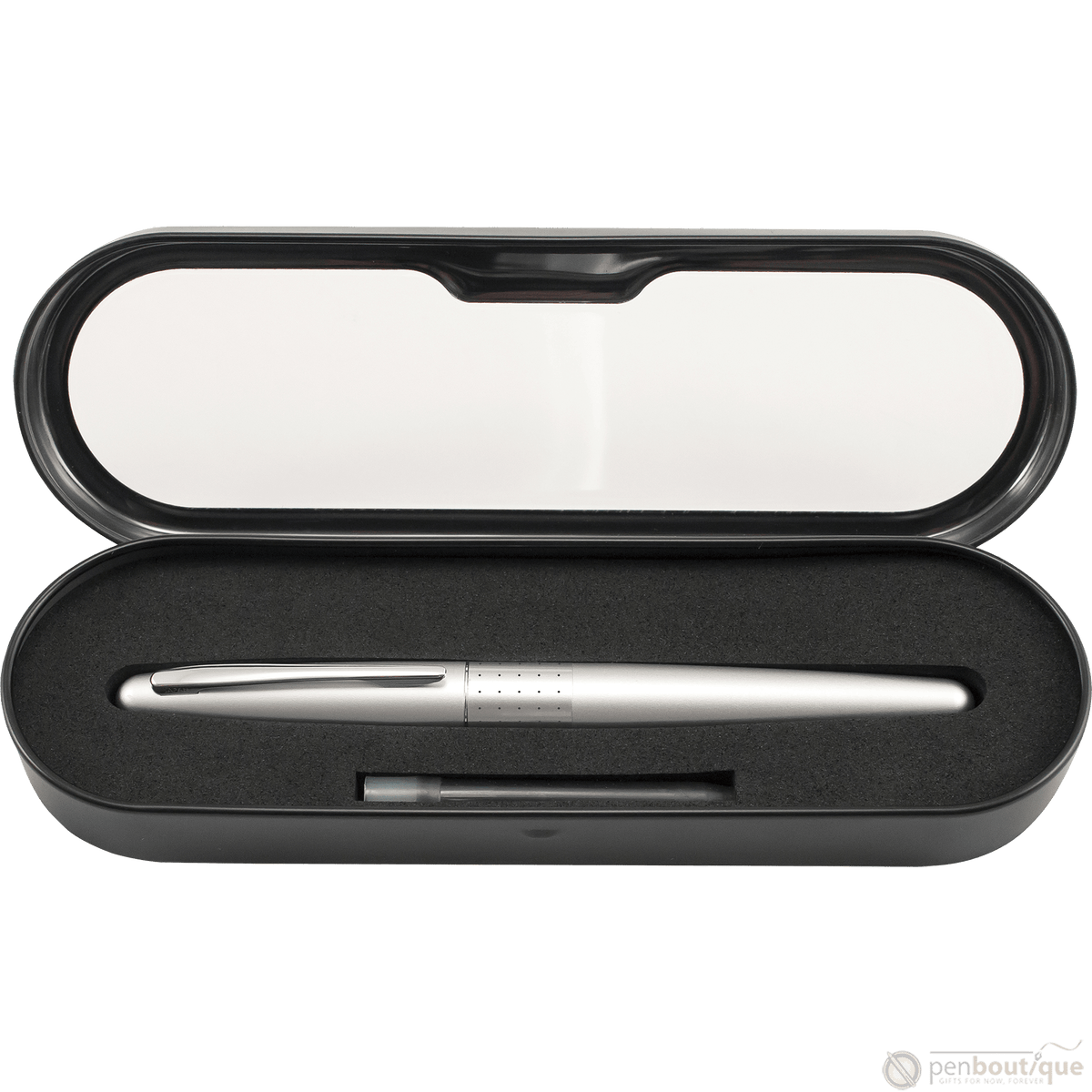 Pilot Fountain Pen - MR Collection - Silver Dots - Medium - Pen Boutique Ltd