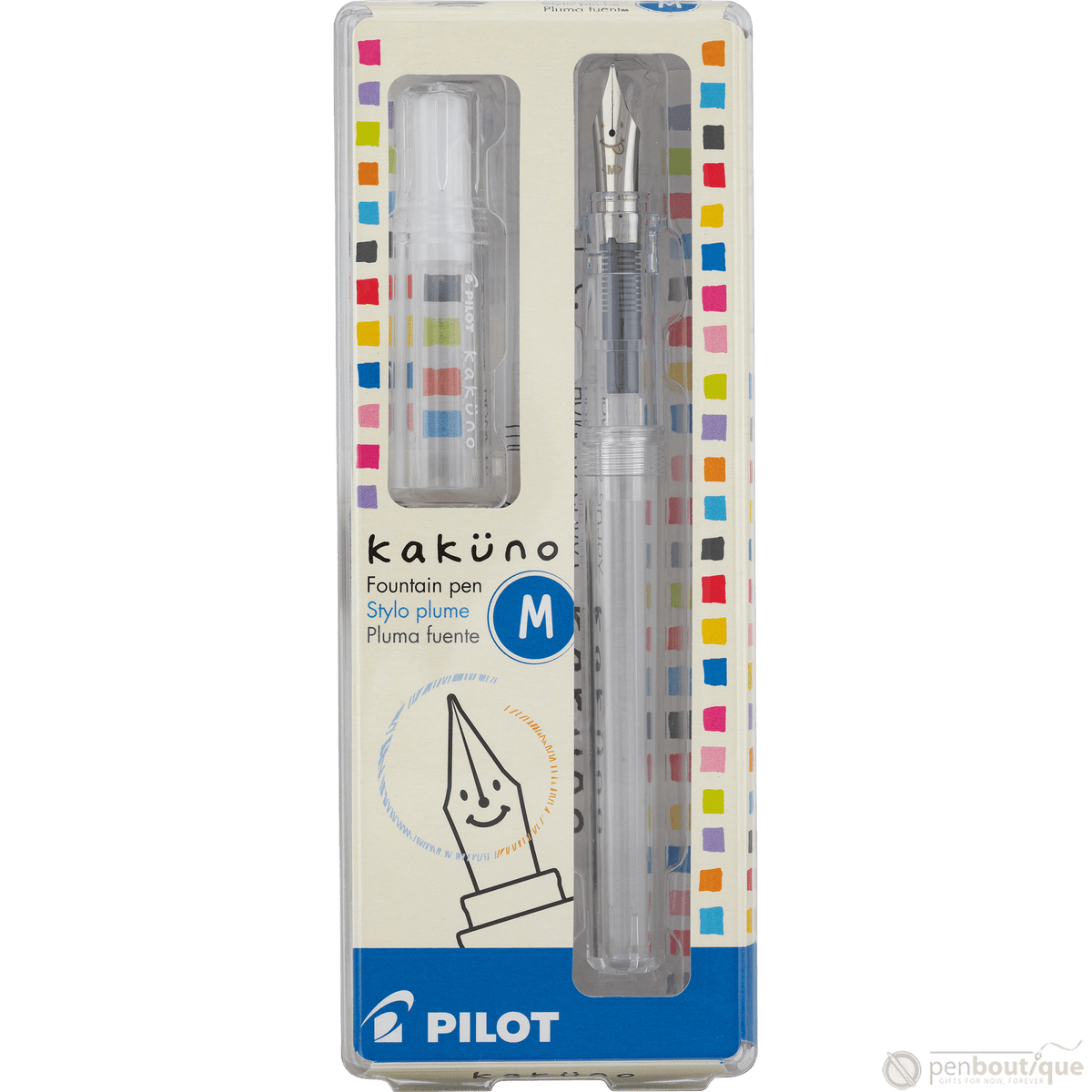Pilot Kakuno Fountain Pen - Medium - Pen Boutique Ltd