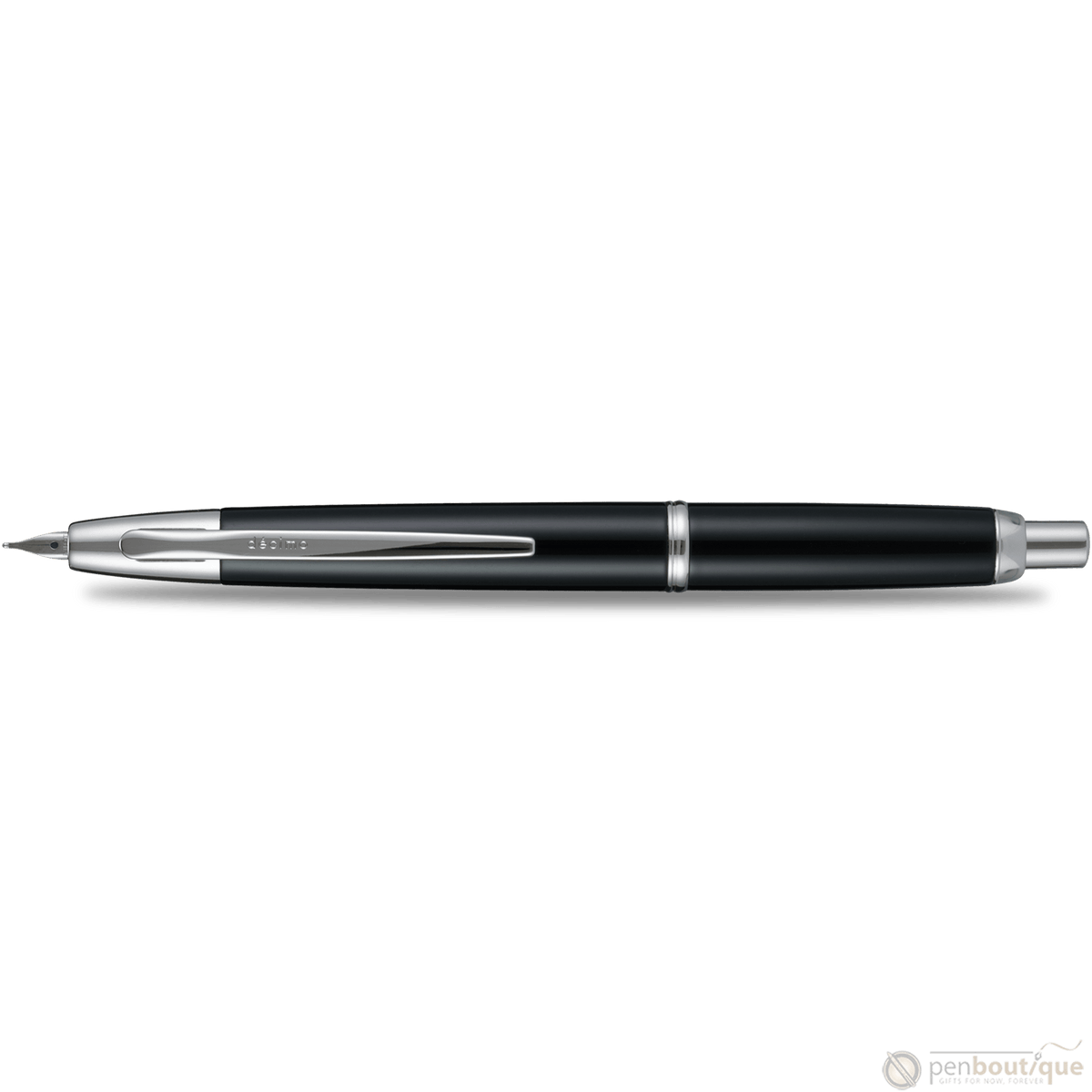 Pilot Vanishing Point Fountain Pen - Decimo Black - Pen Boutique Ltd