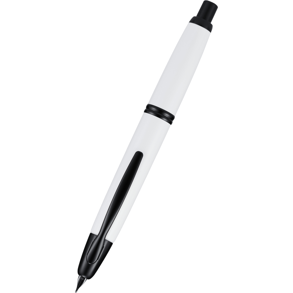 Pilot Vanishing Point Fountain Pen - White - Pen Boutique Ltd