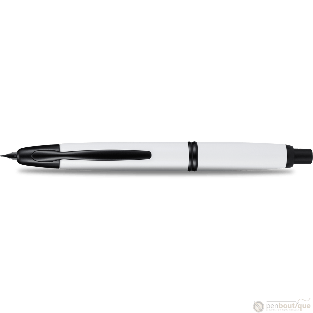 Pilot Vanishing Point Fountain Pen - White - Pen Boutique Ltd