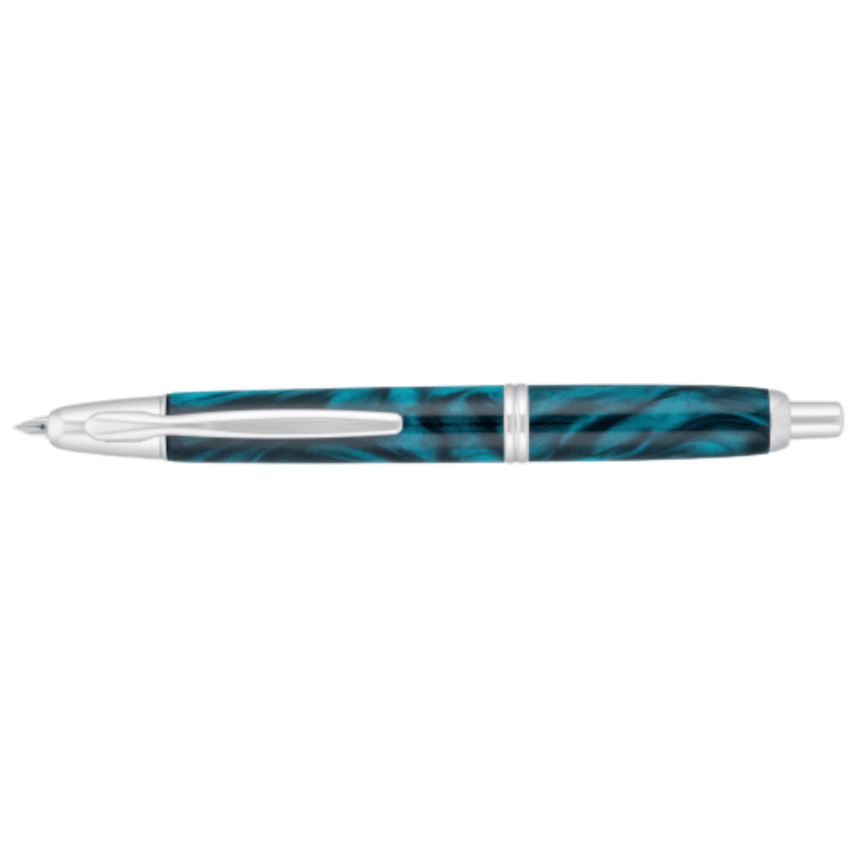 Pilot Vanishing Point SE Fountain Pen - Emerald Green Marble - Pen Boutique Ltd