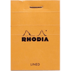 Rhodia N° 10 Pad - Orange - Lined - Pen Boutique Ltd