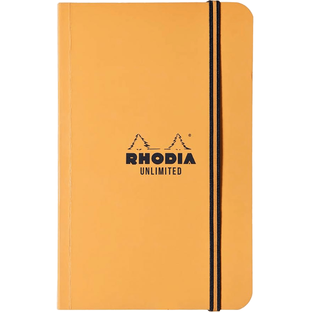 Rhodia Unlimited Pocket Notebooks - Orange - Pen Boutique Ltd