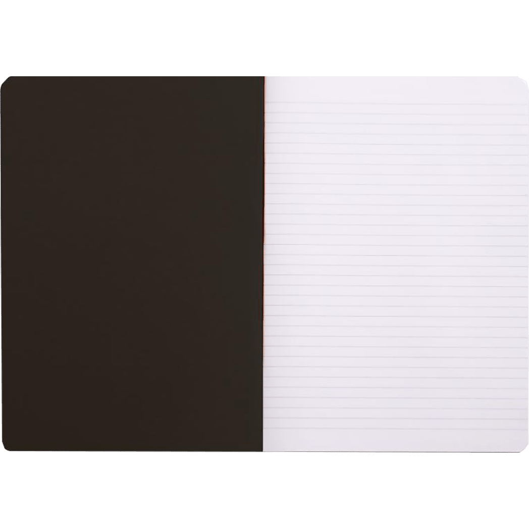 Rhodia Staplebound Lined Notebook 8 1/4 X 11 3/4-Black - Pen Boutique Ltd