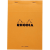Rhodia N°16 Staplebound Pad - Orange - Blank - Pen Boutique Ltd