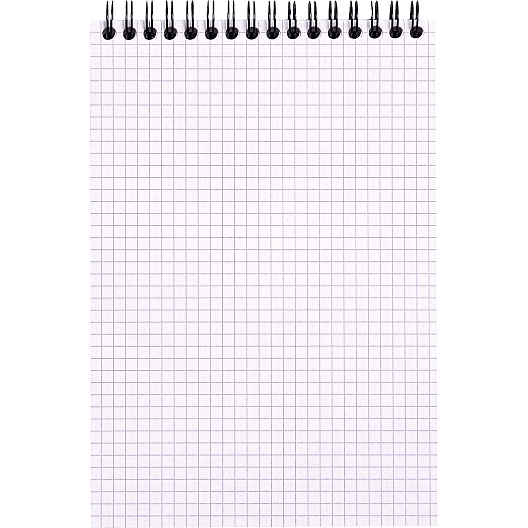 Rhodia Notepads Graph Black WB 6 X 8 1/4 - Pen Boutique Ltd