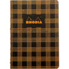Rhodia Heritage Book Block Notebook - Tartan Graph ( A5 - 6" x 8.24") - Pen Boutique Ltd