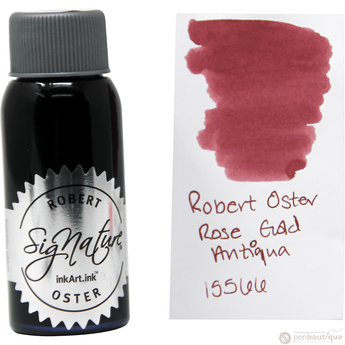 Robert Oster Shake'N'Shimmy Ink Bottle - Rose Gold Antiqua - 50ml - Pen Boutique Ltd