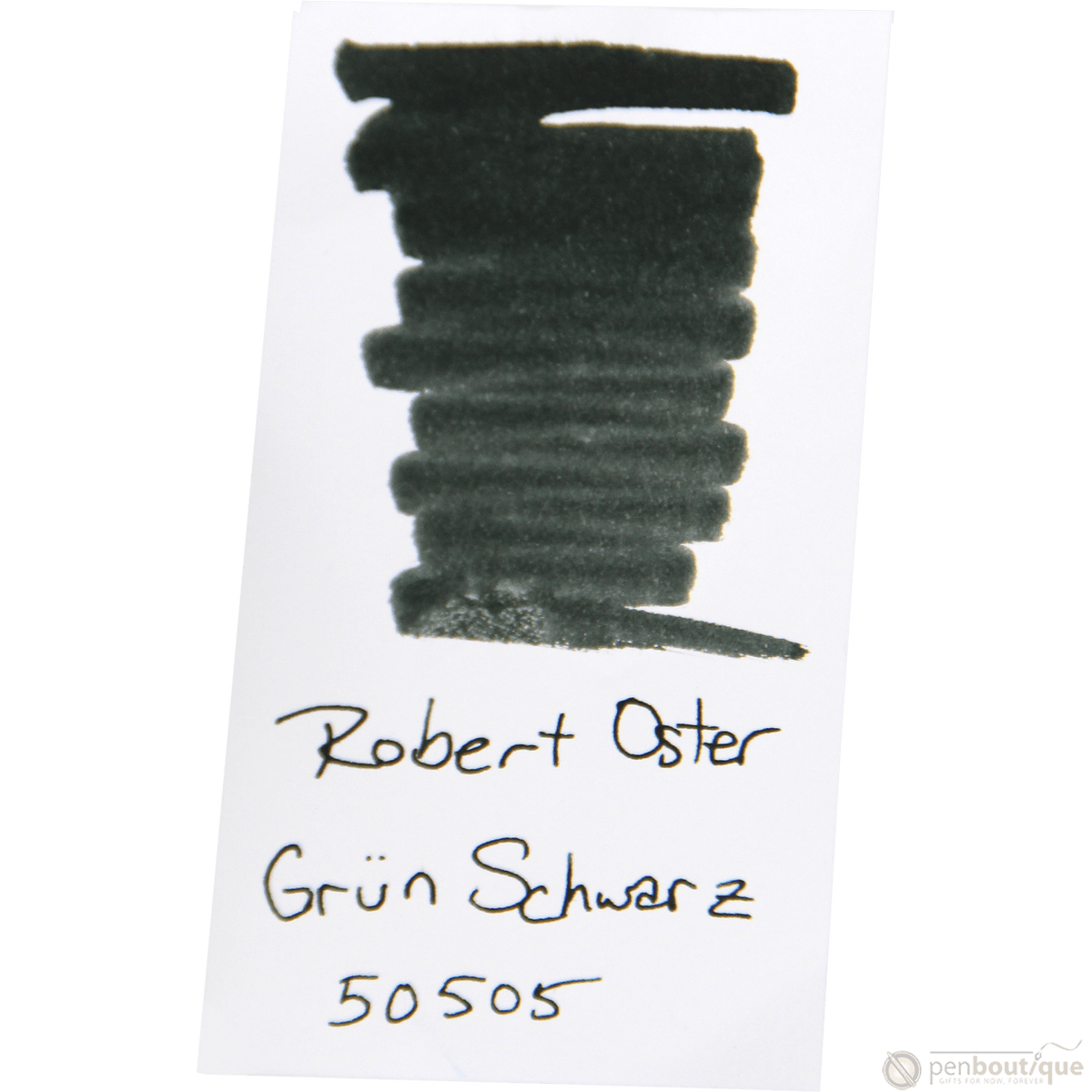 Robert Oster Signature Ink Bottle - Grün - Schwarz - 50ml - Pen Boutique Ltd