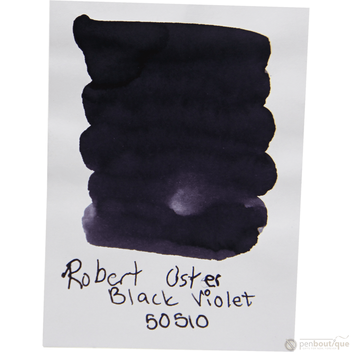 Robert Oster Signature Ink Bottle - Black Violet - 50ml - Pen Boutique Ltd