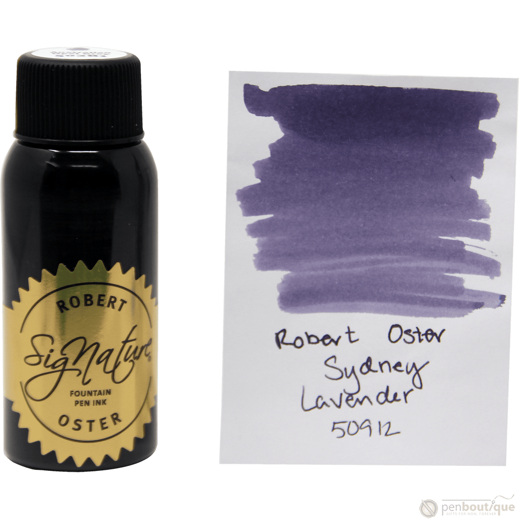 Robert Oster Signature Ink Bottle - Sydney Lavender - 50ml - Pen Boutique Ltd