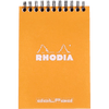 Rhodia A6 Wirebound Dot Orange Notepad 4 x 6 - Pen Boutique Ltd