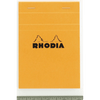 Rhodia N°16 Staplebound Pad - Orange - Graph - Pen Boutique Ltd