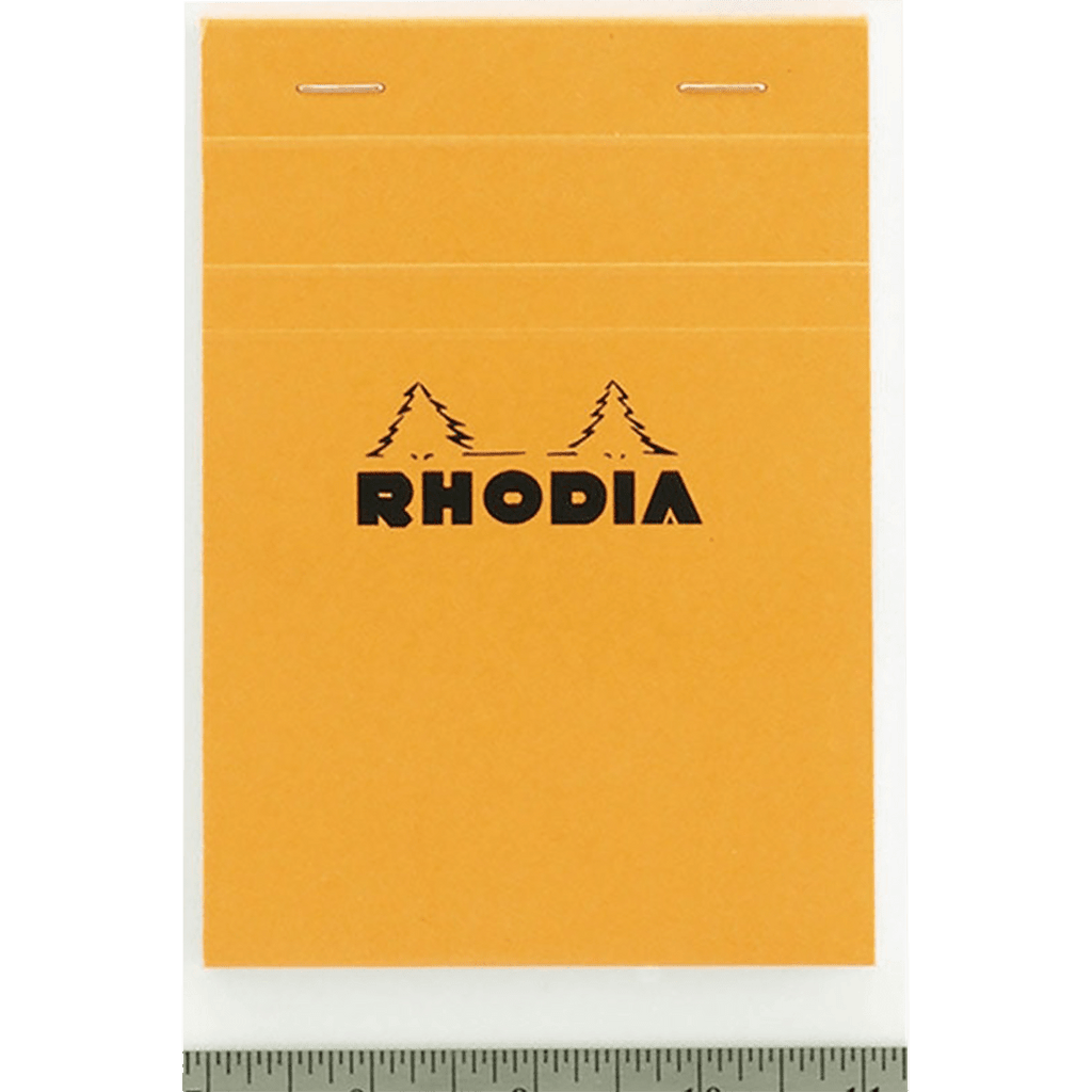 Rhodia N°16 Staplebound Pad - Orange - Graph - Pen Boutique Ltd