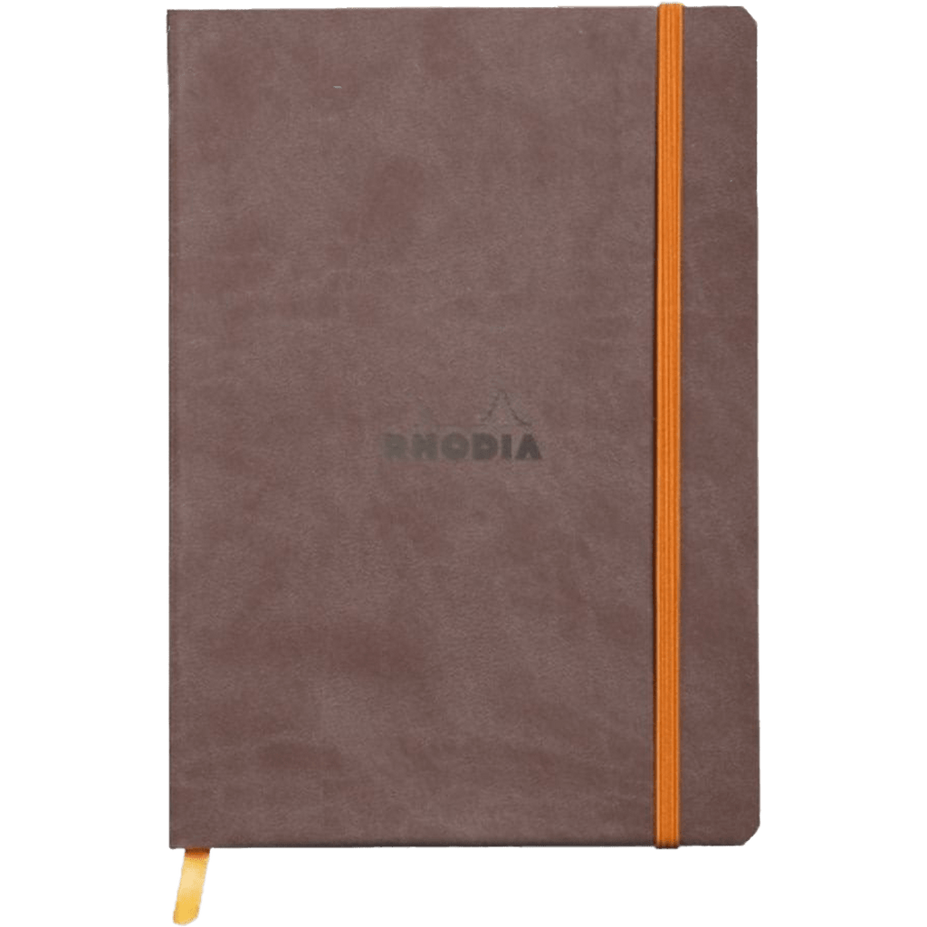 Rhodia Rhodiarama Notebook - Chocolate - Dot Grid - A5 - Pen Boutique Ltd