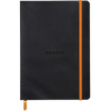 Rhodia Rhodiarama Notebook Black Dot Grid A5 size - 6x8.25" - Pen Boutique Ltd