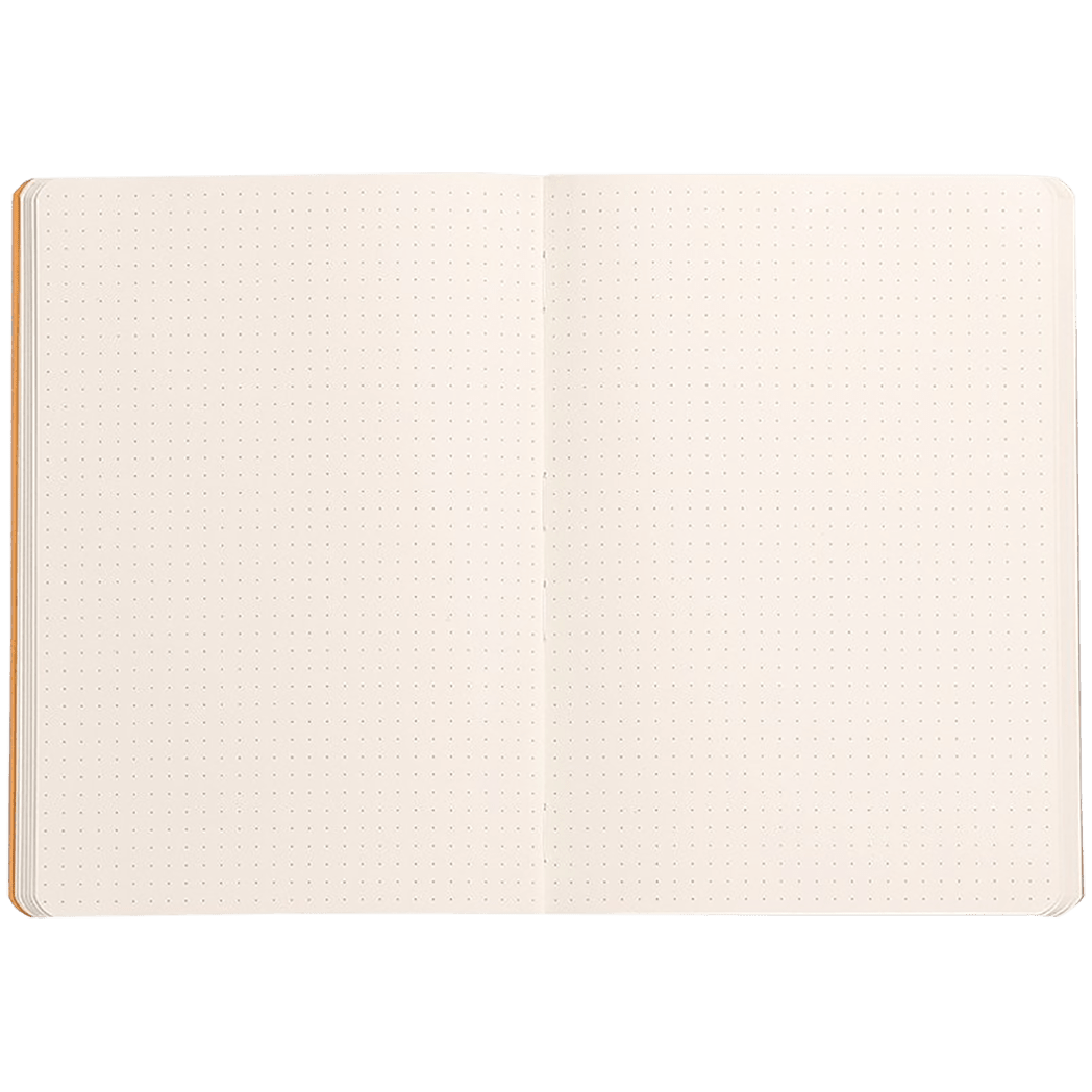 Rhodia Rhodiarama Notebook Raspberry Dot Grid A5 size - 6x8.25" - Pen Boutique Ltd