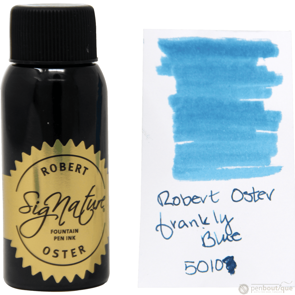 Robert Oster Signature Ink Bottle - Frankly Blue - 50ml - Pen Boutique Ltd