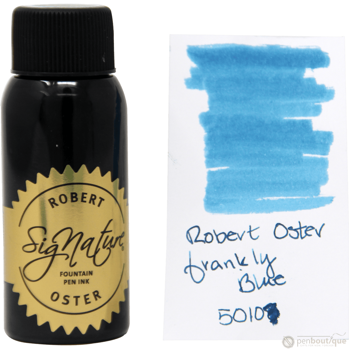 Robert Oster Signature Ink Bottle - Frankly Blue - 50ml - Pen Boutique Ltd