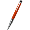 S T Dupont D-Initial Ballpoint Pen - Orange - Pen Boutique Ltd