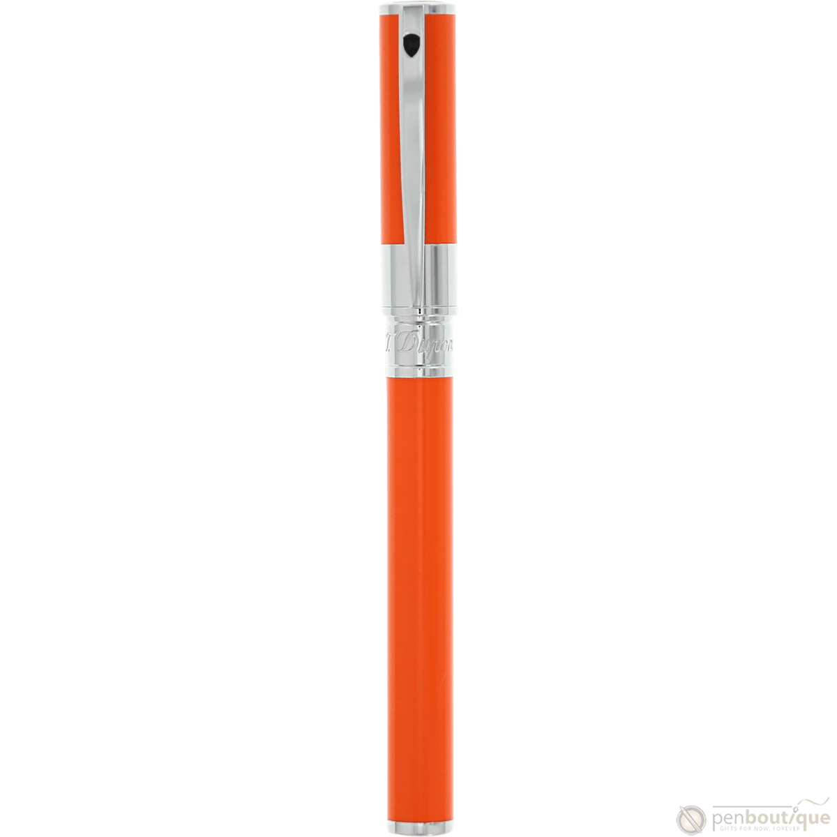 S T Dupont D-Initial Rollerball Pen - Orange - Pen Boutique Ltd