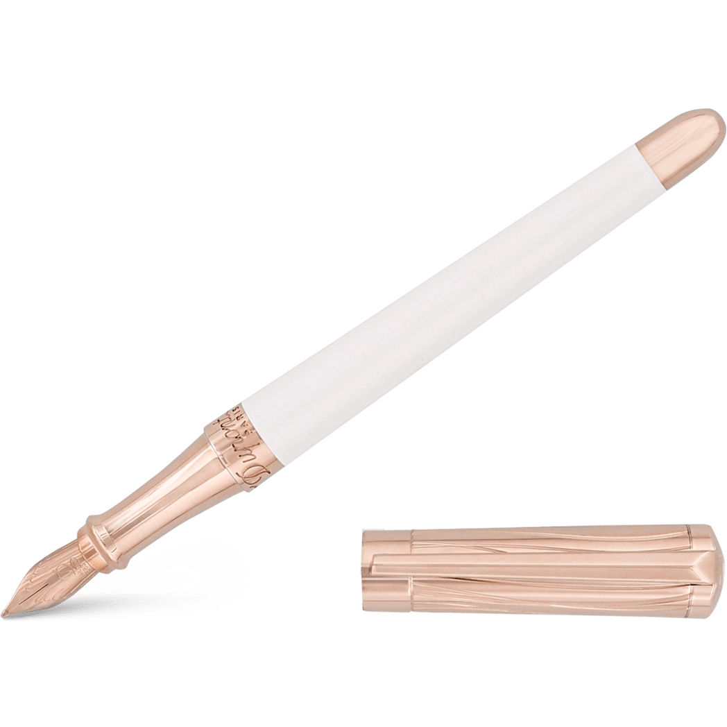 S T Dupont Liberte Fountain Pen - Wave - Pen Boutique Ltd