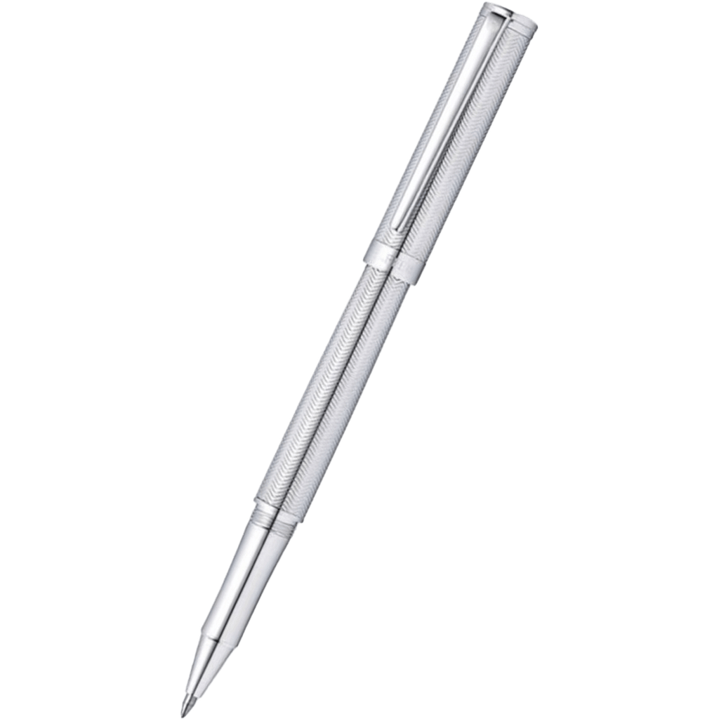 Sheaffer Intensity Rollerball Pen - Engraved Chrome - Pen Boutique Ltd
